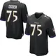 Game Black Men's Jonathan Ogden Baltimore Ravens Jersey