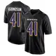Game Black Youth Desmond Igbinosun Baltimore Ravens Carbon Fashion Jersey