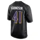Game Black Youth Desmond Igbinosun Baltimore Ravens Carbon Fashion Jersey