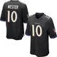 Game Black Youth LaJohntay Wester Baltimore Ravens Jersey