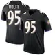 Legend Black Men's Derek Wolfe Baltimore Ravens Jersey