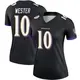Legend Black Women's LaJohntay Wester Baltimore Ravens Jersey