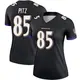 Legend Black Women's Sam Pitz Baltimore Ravens Jersey