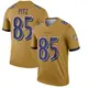 Legend Gold Youth Sam Pitz Baltimore Ravens Inverted Jersey