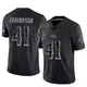 Limited Black Men's Desmond Igbinosun Baltimore Ravens Reflective Jersey