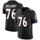 Limited Black Youth Darrian Dalcourt Baltimore Ravens Alternate Vapor Untouchable Jersey