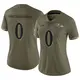 Limited Olive Women's Gerad Christian-Lichtenhan Baltimore Ravens 2022 Salute To Service Jersey